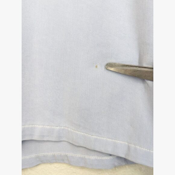 NWT Cut Loose 2 Pc Set Sleeveless Top Maxi Skirt Sz M Tencel W/ Flaw Light Blue - Picture 11 of 11